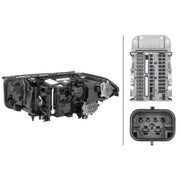 Hella Headlight Headlamp LED Right fits BMW 5 2016-2023
