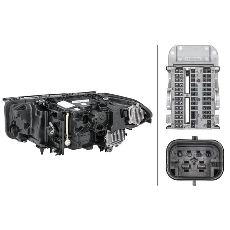 Hella Headlight Headlamp LED Right fits BMW 5 2016-2023