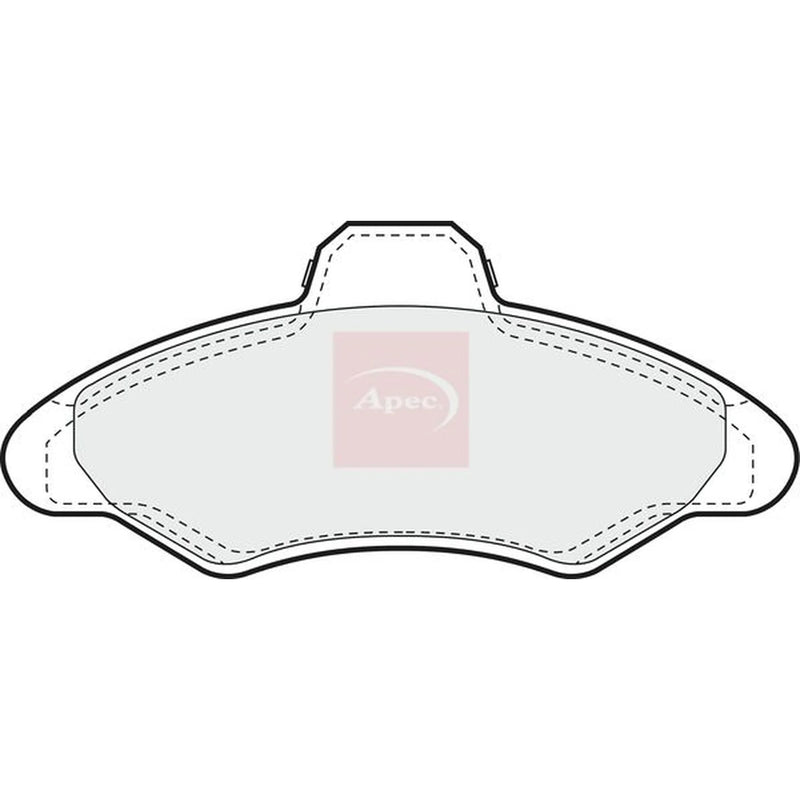 Apec Front Brake Pad Set PAD685