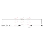 Apec Handbrake Cable Right Rear CAB1019