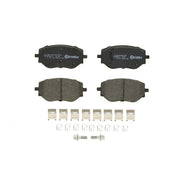 Brembo 4 x Front Brake Pad Set fits Dacia Jogger 2021 on 1.0