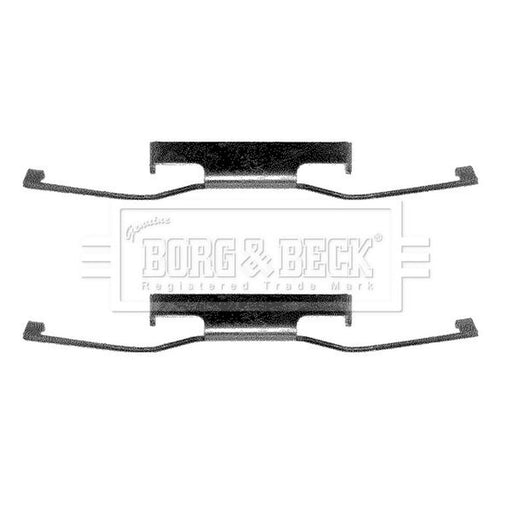 Borg & Beck Brake Pad Accessory Fitting Kit Front BBK1154