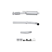 Hella Middle Silencer fits Fiat Bravo II 2007-2014 1.4