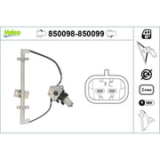 Valeo Electric Window Regulator Lifter Left Front 850098