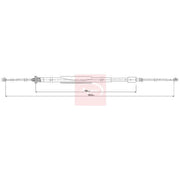 Apec Handbrake Cable Right Rear CAB1983