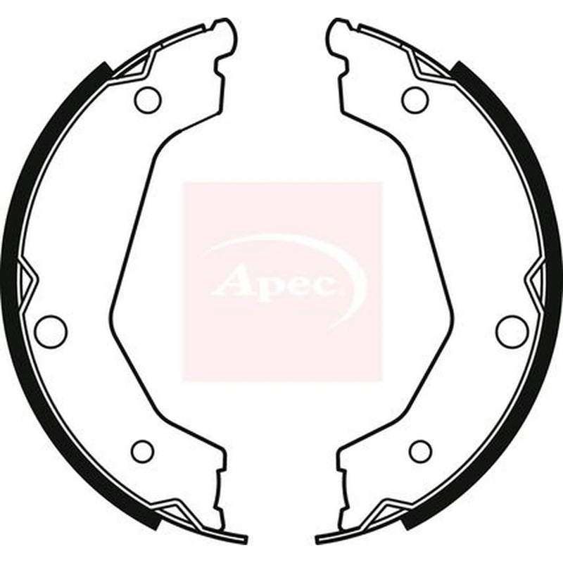 Apec Parking Brake Shoe Set SHU810