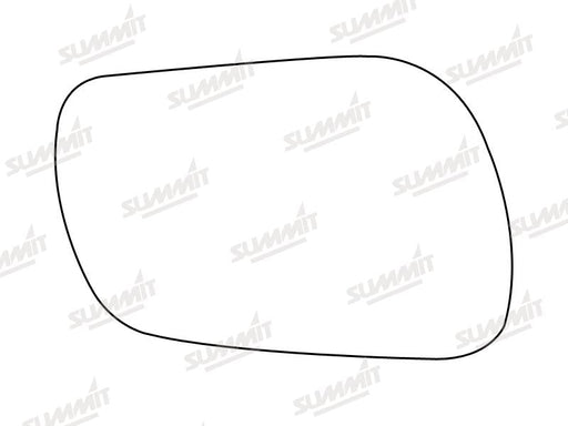 Summit Stick-On Standard Mirror Glass fits Mazda 6 RHS Summit - Bars 4 Cars