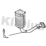Klarius Catalyst Type Approved With Pipe Front fits Citroën C2 2003-2009 1.4