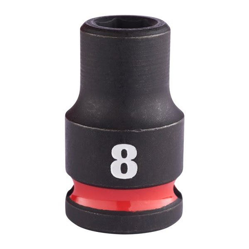 Milwaukee 8mm 3/8 Impact Socket Std-1Pc New 4932480265 Milwaukee - Dynamic Drive
