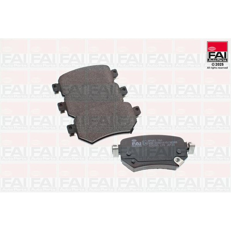 FAI Rear Brake Pad Set fits Mazda 6 2012-2020 2.0 2.2 2.5