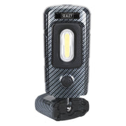 Sealey Rechargeable 360 Inspection Light 3W COB & 1W SMD LED Carbon Fibre Effect Sealey - Dynamic Drive