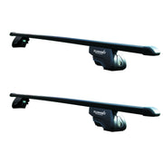 Steel Locking Roof Rack Cross Bars fits Grand Vitara GT 1998-2004 Summit  - Dynamic Drive