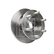 Febi 2 x Solid Front Brake Discs 17348-x2
