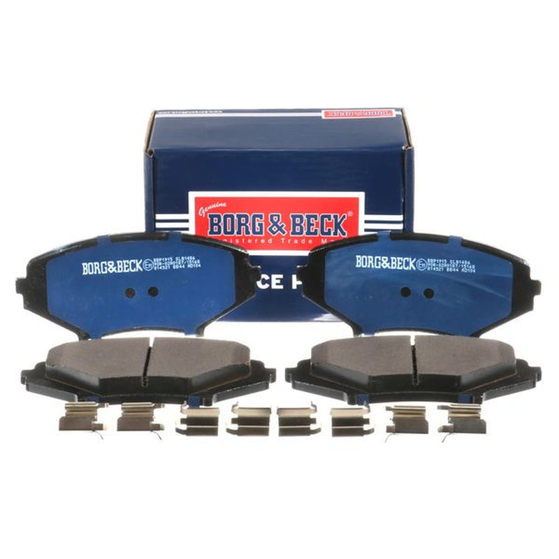 Borg & Beck Front Brake Vented Discs & Pads fits Mazda RX-8 2003-2012 1.3