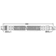 Borg & Beck Brake Hydraulic Hose Line Rear Right BBH6277