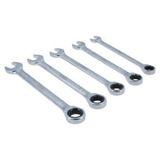 Laser Ratchet Ring Combination Spanner Set 5pc 8510 Laser - Dynamic Drive