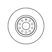 Abtex 2 x Vented Front Brake Discs BD1085V-x2