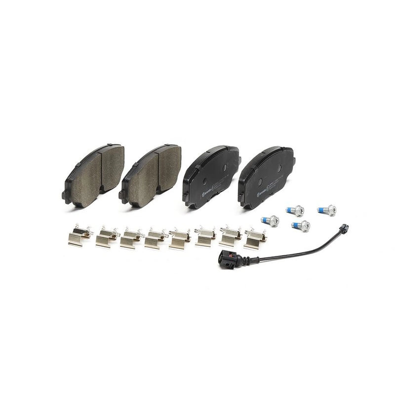 Brembo 4 x Front Brake Pad Set fits Audi A3 2020 on