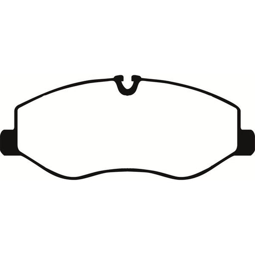 Abtex Front Brake Pad Set fits Mercedes-Benz Marco Polo Camper 2019 on