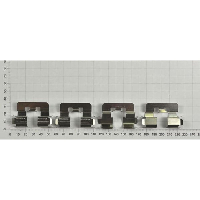 Abtex Brake Pad Accessory Fitting Kit Rear fits Toyota Corolla 1997-2008