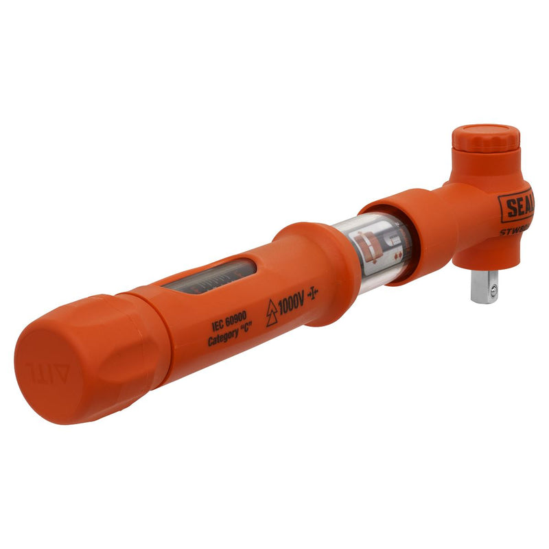 Sealey Torque Wrench Insulated 3/8"Sq Drive 5-25Nm STW805 Sealey - Dynamic Drive