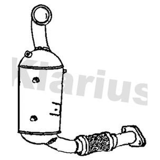 Klarius Diesel Particulate Filter W/Cat T/A fits Ford C-Max II 2010-2019 1.6