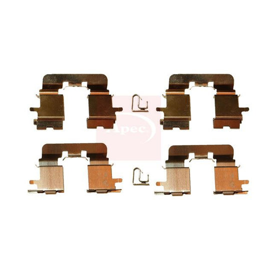 Apec Brake Pad Accessory Fitting Kit Rear fits Toyota Avensis Verso 2001-2009