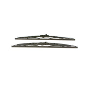 Bosch Front & Rear Super Plus Wiper Blade Set fits Renault Clio I 1996-1998 1.9