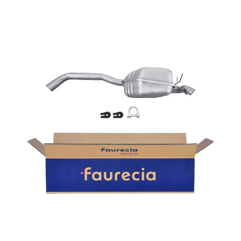 Hella End Silencer Rear fits Renault Safrane 1992-1996 2.0 2.2