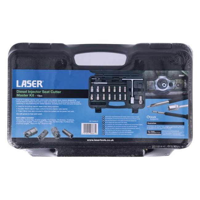 Laser Diesel Injector Seat Cutter Master Kit 8667 Laser - Dynamic Drive