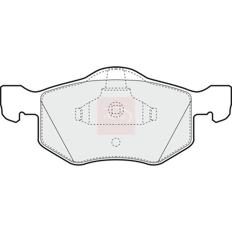 Apec Front Brake Pad Set fits Ford Maverick 2001 on 2.0 3.0
