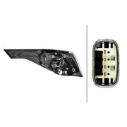 Hella Tail Light / Lamp LED Right fits Opel Crossland X 2017-2020 1.2 1.5 1.6