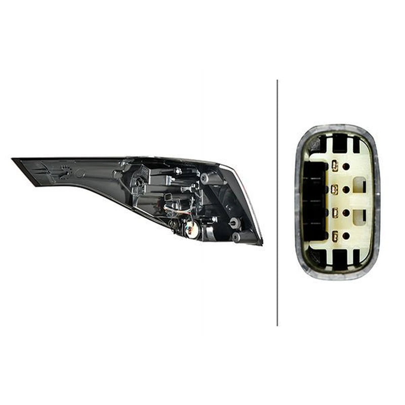 Hella Tail Light / Lamp LED Right fits Opel Crossland X 2017-2020 1.2 1.5 1.6