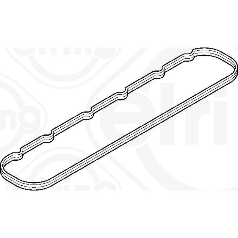 Elring Cylinder Head Cover Gasket fits Fiat 1000 1972-1984
