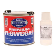 Baileys Black Flowcoat/Topcoat w/ Hardener 250g: Durable Coating for Metal Surf Baileys - Dynamic Drive