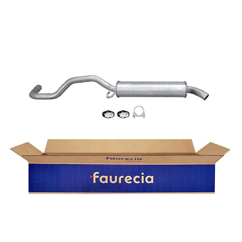 Hella End Silencer Rear fits Seat Ibiza 1993-2002 1.0 1.3 1.4 1.6 1.9