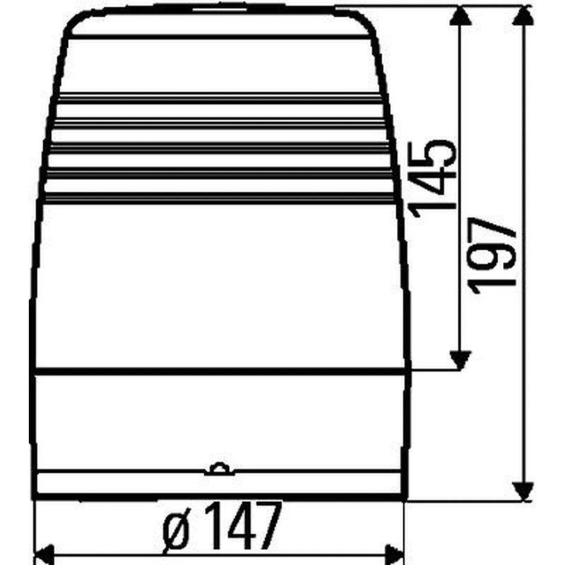 Hella Rotating Beacon Wide High