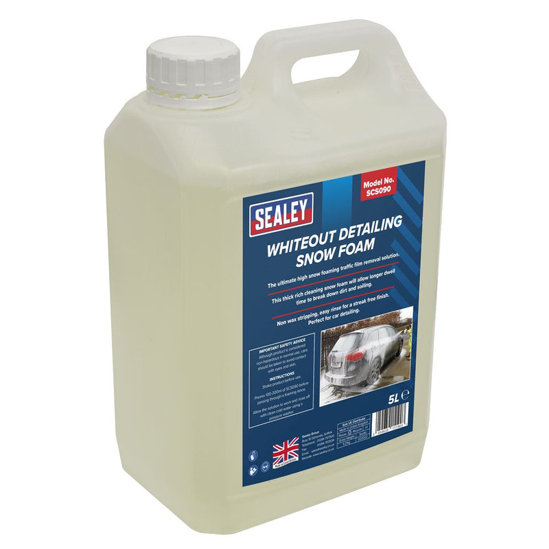 Sealey Pressure Washer with Snow Foam 100bar 390L/hr PW1610COMBO Sealey - Dynamic Drive