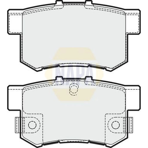 NAPA Rear Brake Pad Set NBP1950