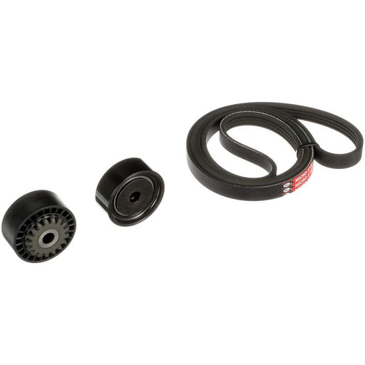 Gates V-Ribbed Belt Set fits Dacia Logan 2006 on 1.2