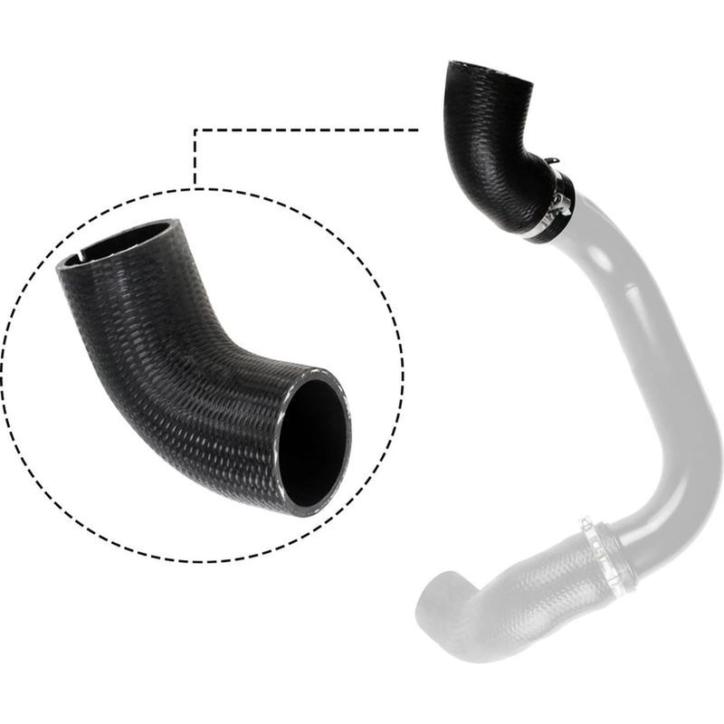 Gates Intercooler Turbo Charge Air Hose 140mm fits Fiat Stilo 2001-2006 1.9