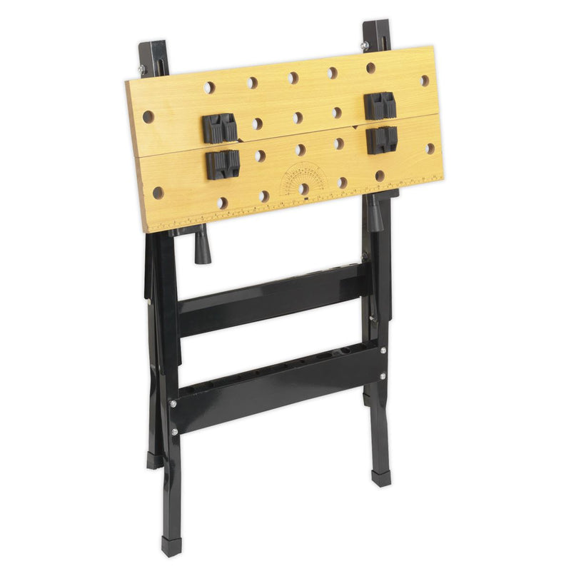 Sealey Folding Workbench 235mm Capacity FWB1 Sealey - Dynamic Drive