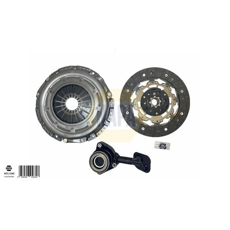 NAPA Clutch Kit Set 3pc fits Ford C-Max 2007-2010 1.6