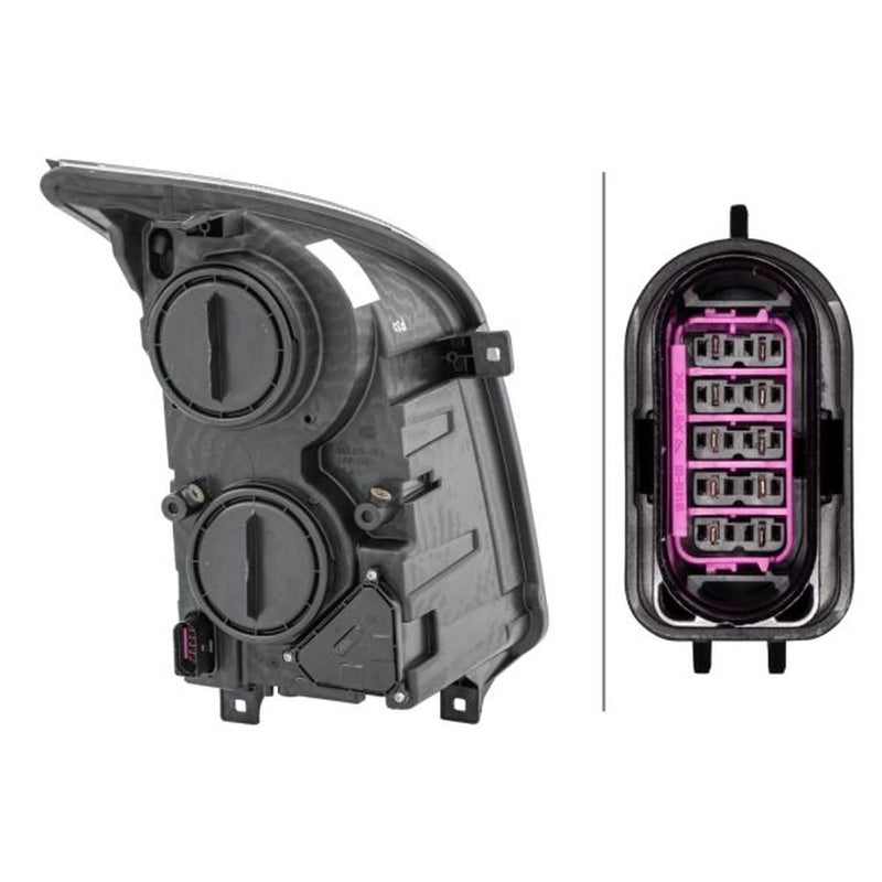 Hella Headlight Headlamp P21/5W Left fits VW Crafter 30-35 Bus 2011-2016 2.0