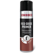 6x Simoniz Red Oxide Primer Acrylic Aerosol Auto Car Spray Paint 500ml SIMP13D Simoniz - Dynamic Drive