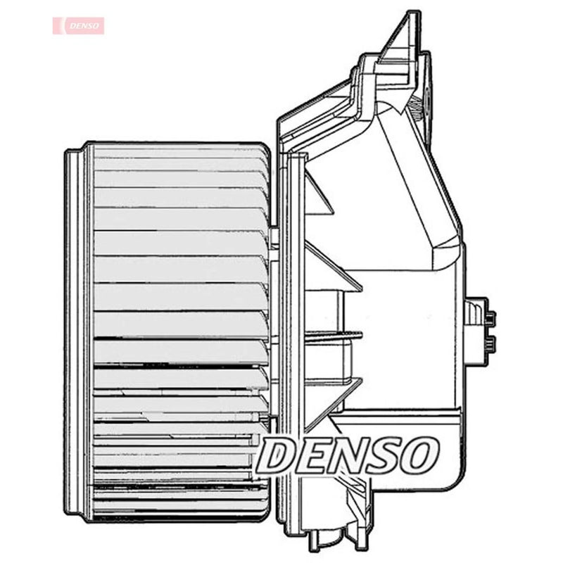 Denso Heater Blower Fan fits Abarth Grande Punto 2007-2010 1.4