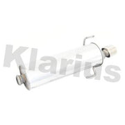 Klarius Box With Tail Pipe Rear fits Peugeot 306 1993-2001 1.9