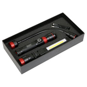Sealey Interchangeable 3-In-1 COB LED Inspection Light Rechargeable LED0131R Sealey - Dynamic Drive