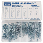 Draper R-Clip Assortment (150 Piece) 56376 Draper - Dynamic Drive