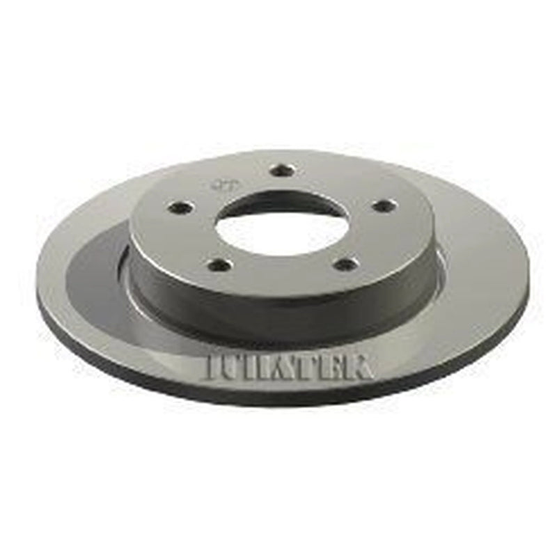 Juratek 2 x Solid Brake Discs fits Mazda 3 2003-2014 1.3 1.6 2.0 2.2 2.3